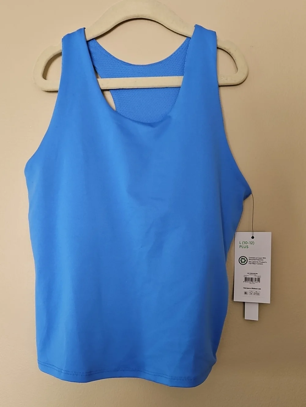Athletic Works Bright Blue Girls' Tank Top L Plus